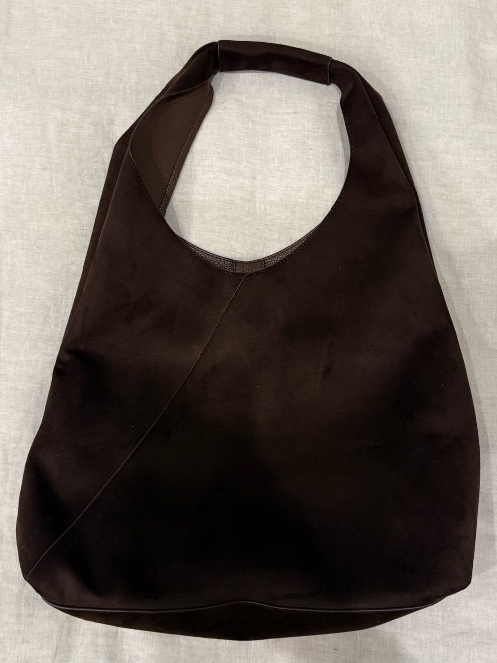 Vegan Leather Slouchy Tote - Picture 4 of 6